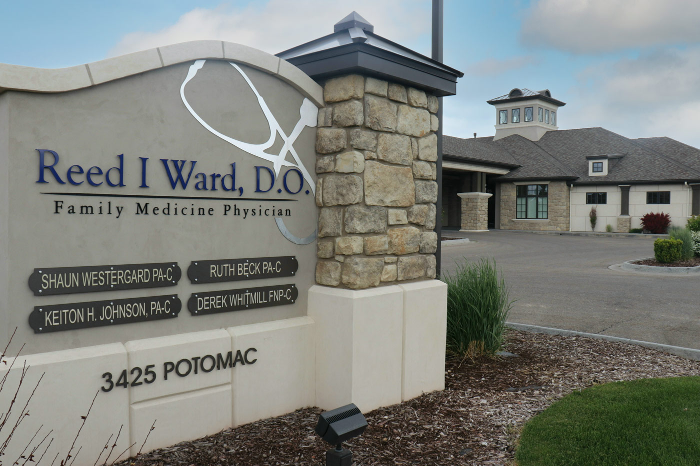 Dr. Ward Office Sign